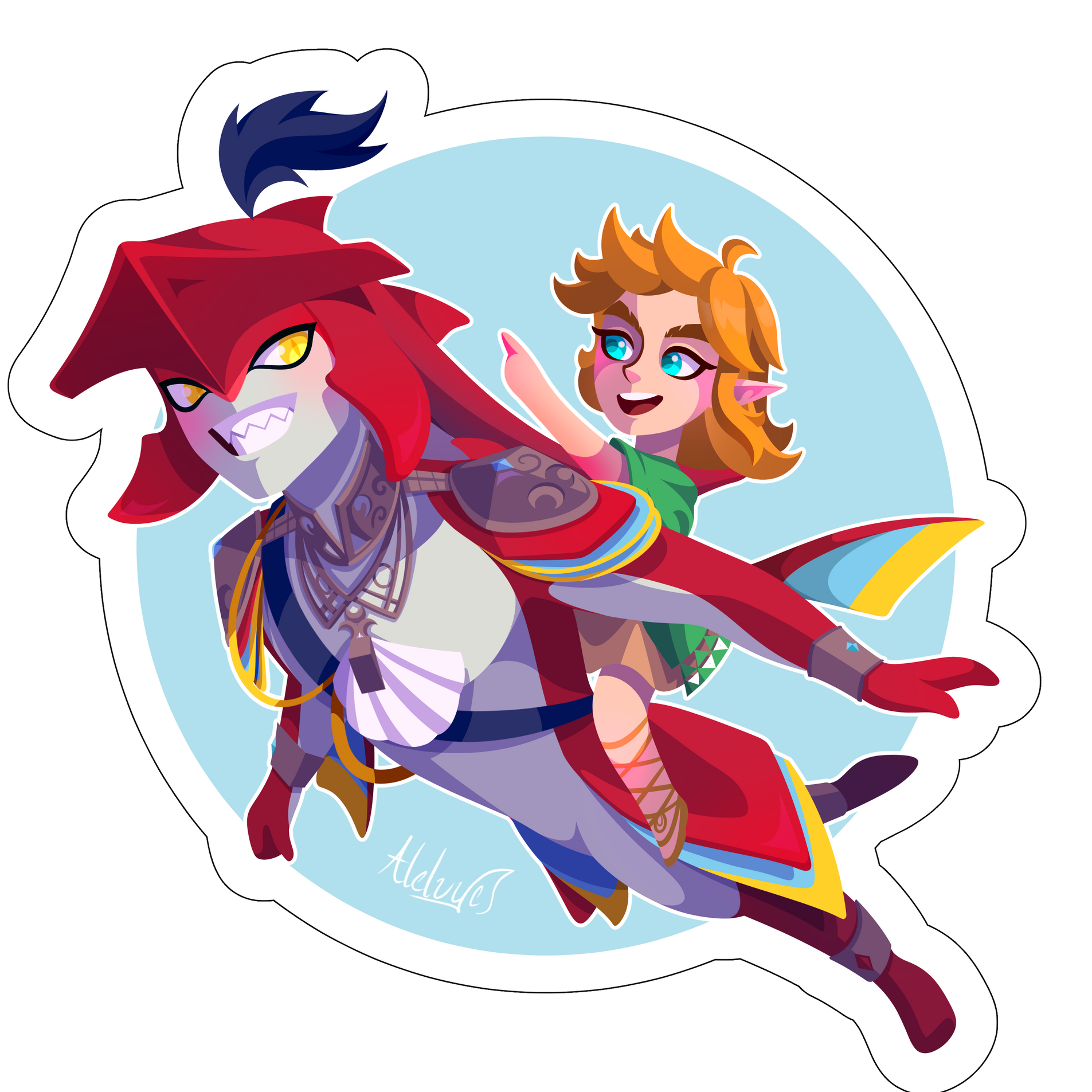 SidonXLink- Sticker