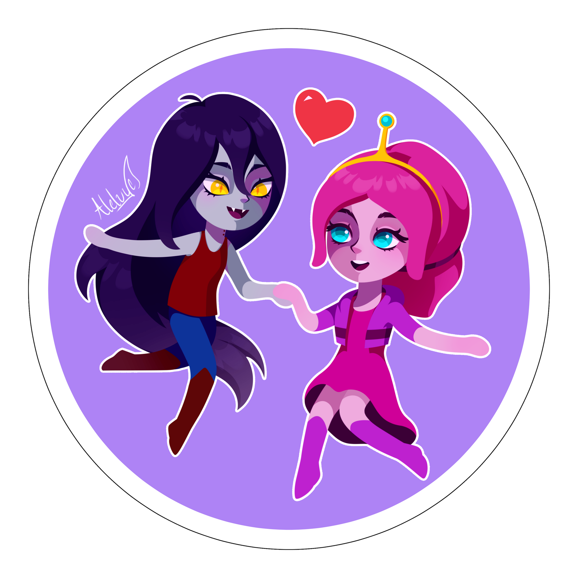 MarcelinexBonnie- Sticker