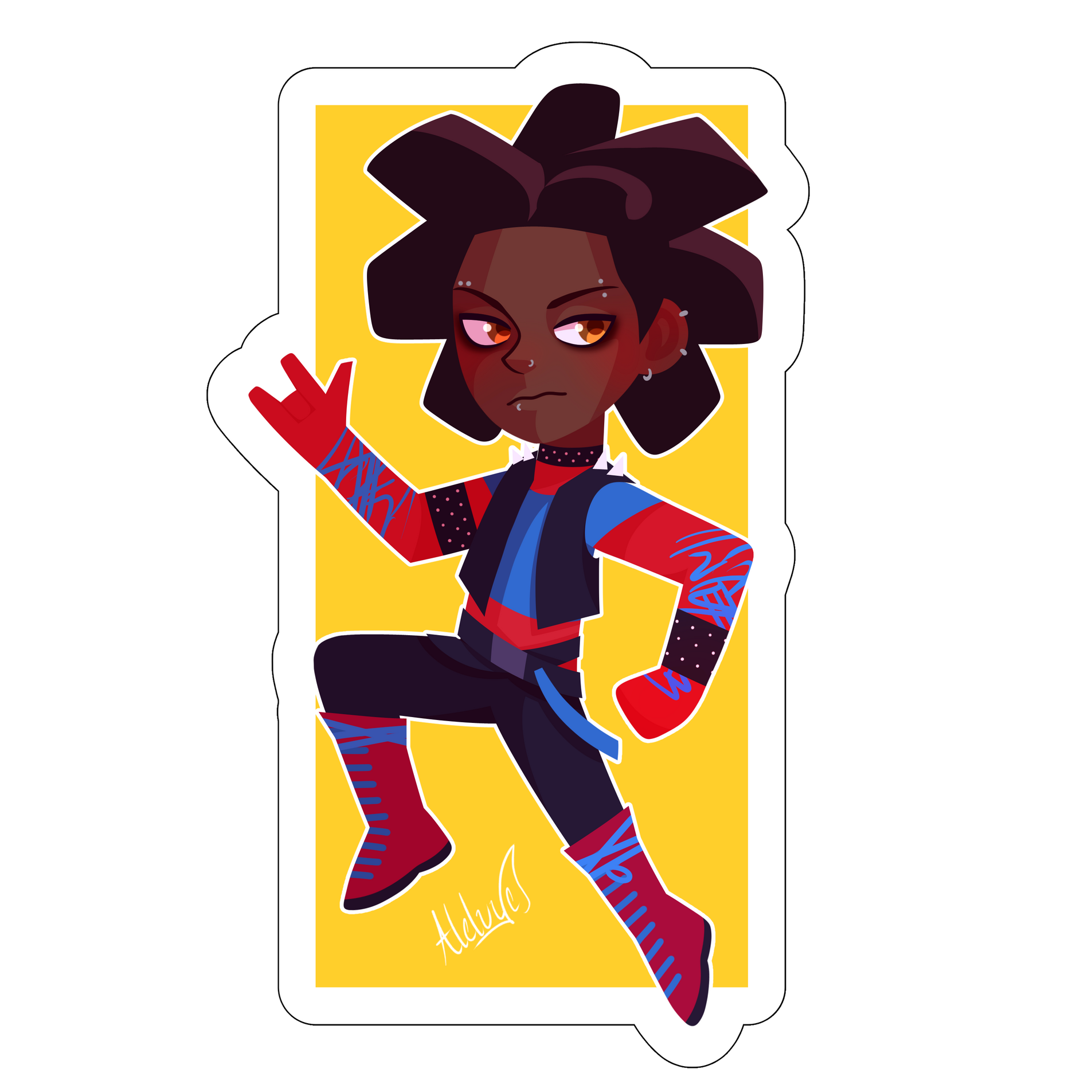 Spiderpunk - Sticker